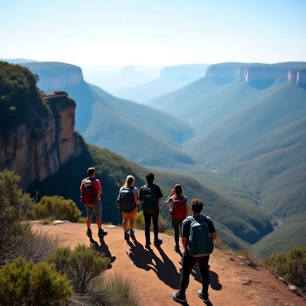 Hiking in Blue Mountains