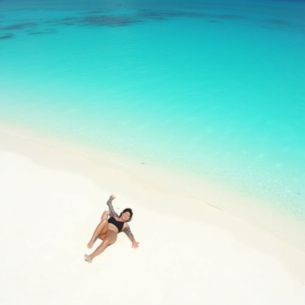 Beach day at Whitehaven Beach